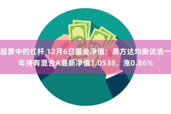 股票中的杠杆 12月6日基金净值：易方达均衡优选一年持有混合A最新净值1.0538，涨0.86%